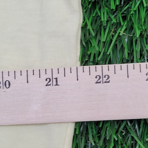 Vintage 90s Mickey-Mouse Polo Shirt M/L 21x26 Yellow Cartoon - Picture 16 of 16